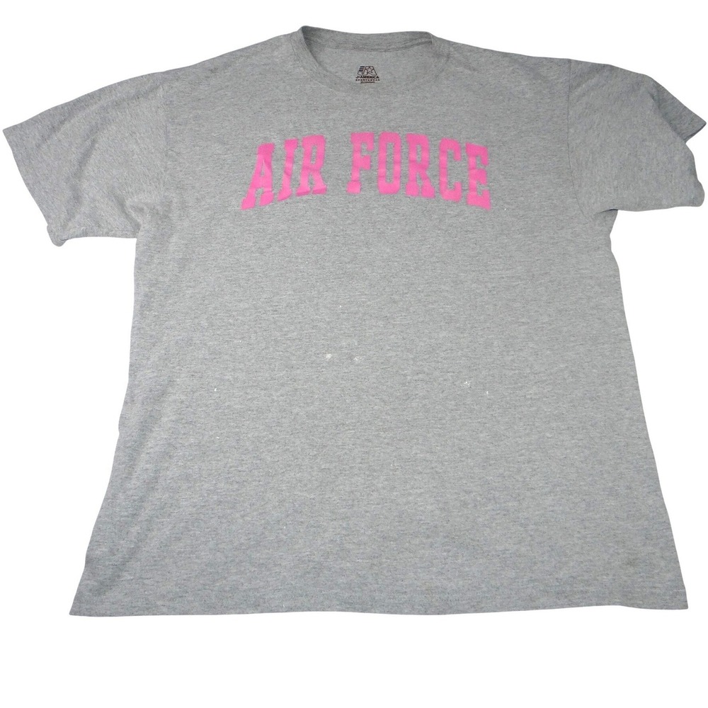 J America Sportswear Air Force Pink Graphic T Shirt XL‎ Tee